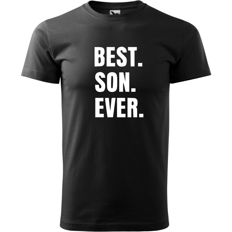 Fenomeno Pánské tričko Best son ever - černé