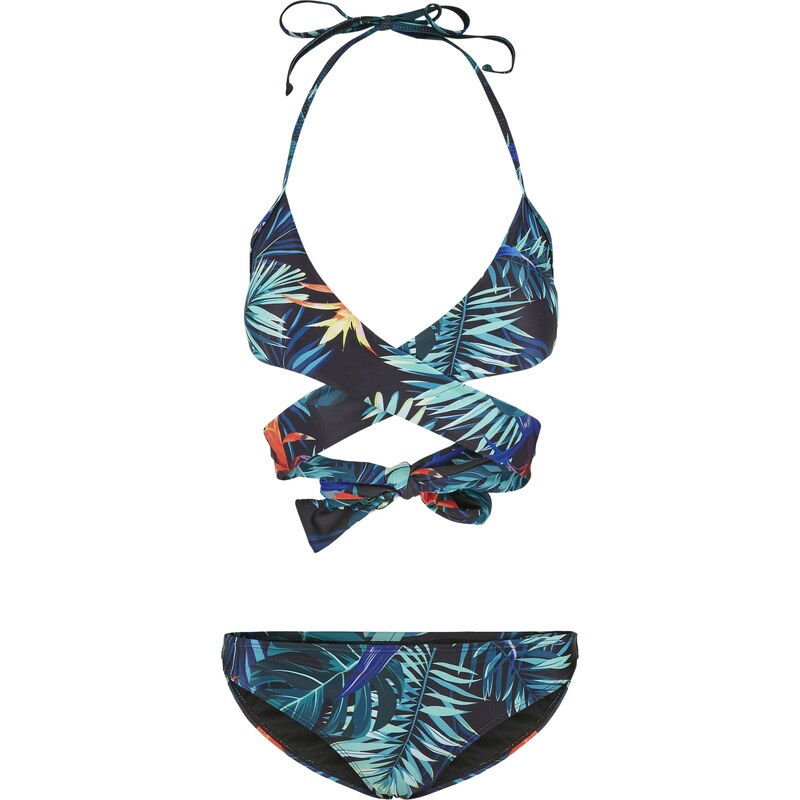 Urban Classics Bikiny modrá / petrolejová / pastelově zelená / tmavě 93806711