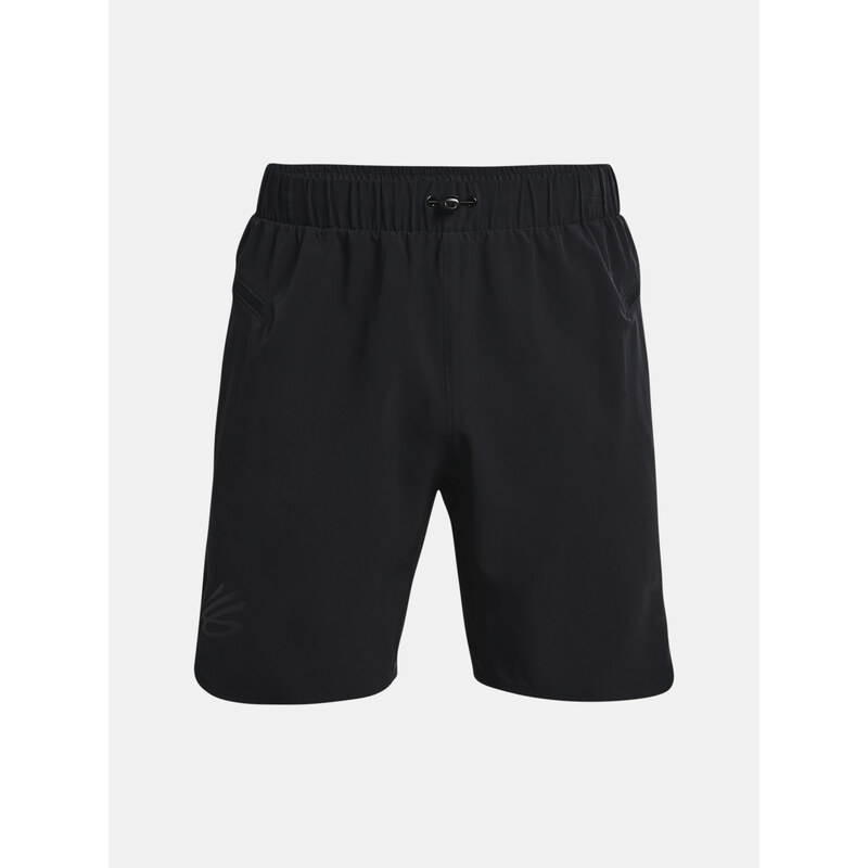 Under Armour Kraťasy CURRY UNDRTD UTILITY SHORT-BLK - Pánské