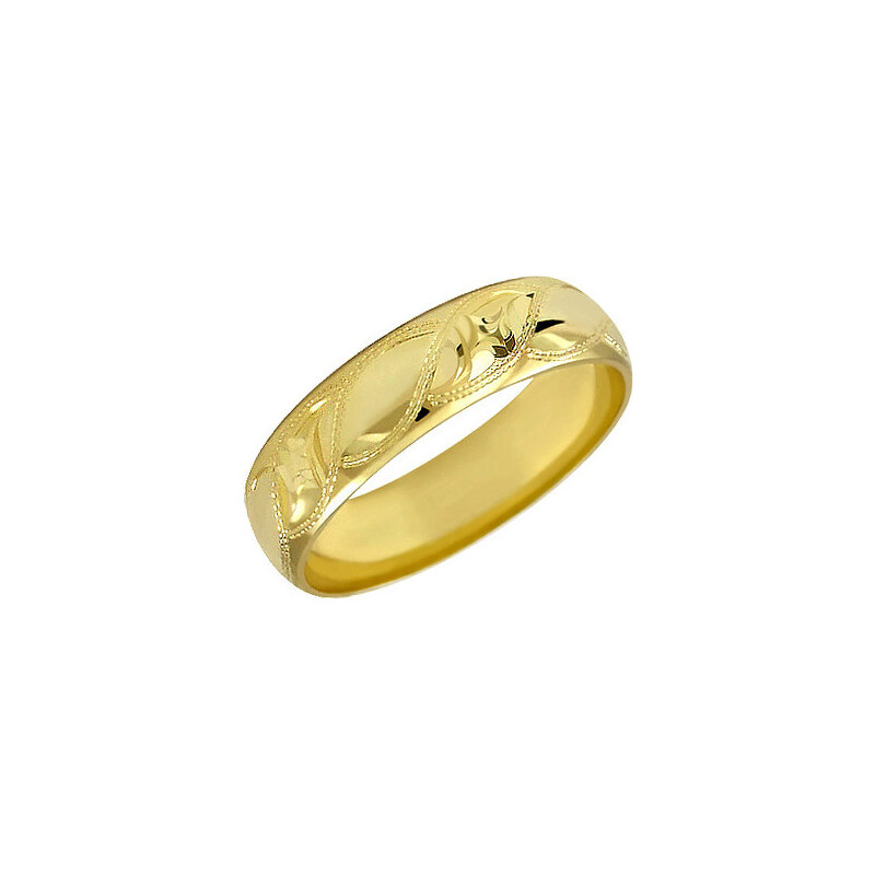 Brilio Zlatý snubní prsten 222 001 00313 48 mm