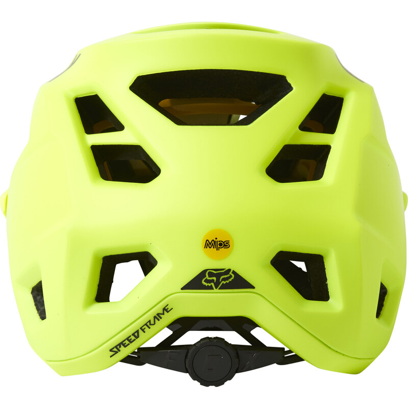 Cyklistická helma Fox Speedframe Helmet Mips Ce Fluo žlutá