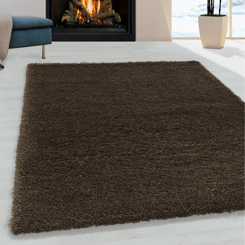 Ayyildiz koberce AKCE: 280x370 cm Kusový koberec Fluffy Shaggy 3500 brown - 280x370 cm