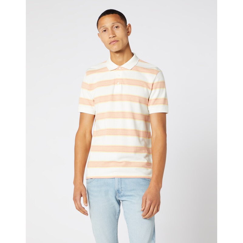 Pánská POLOKOŠILE WRANGLER W7F3K4737 Off White