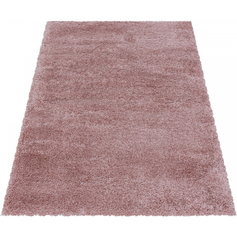 Ayyildiz koberce Kusový koberec Fluffy Shaggy 3500 rose - 80x150 cm