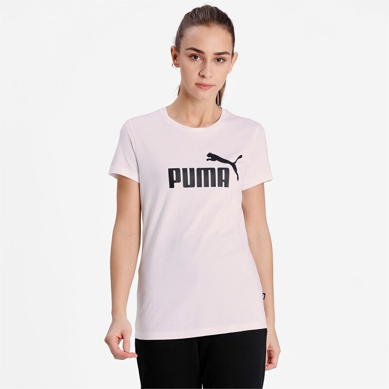 Puma ESS Logo Tee Puma White