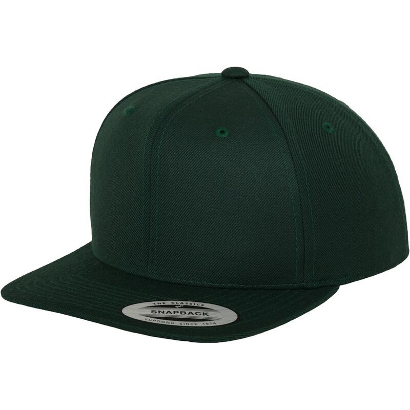 Flexfit Klasický Snapback smrk