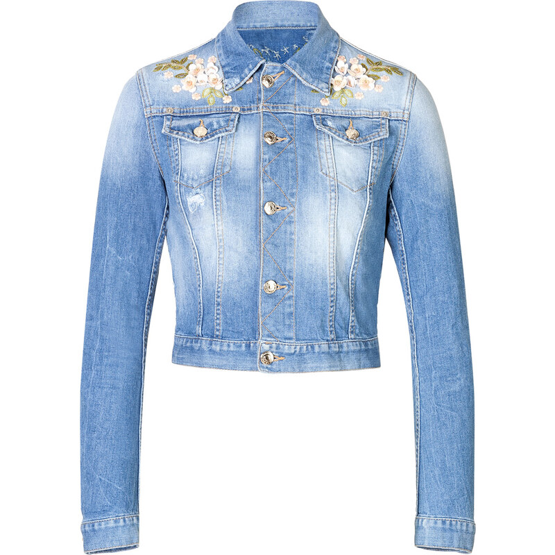 Dsquared2 Embroidered Denim Jacket