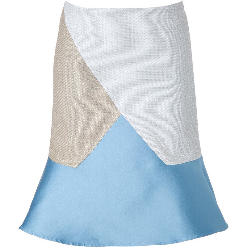 Ostwald Helgason Patchwork Flared Skirt