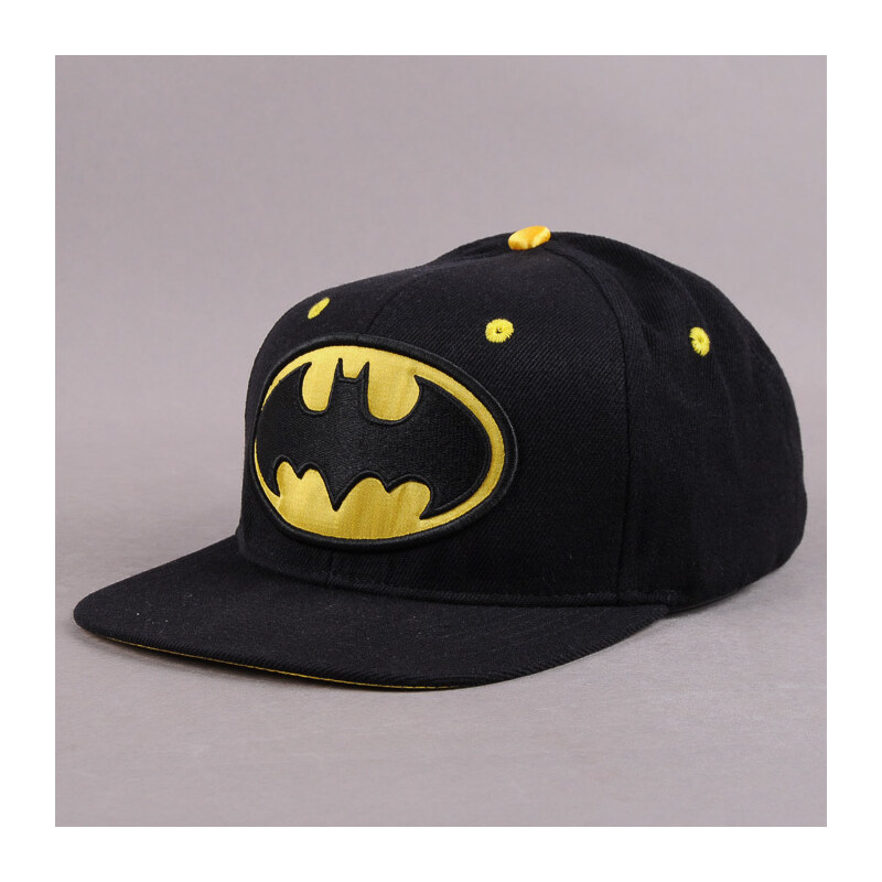 Addict Marvel Batman Classic Cap černá / žlutá