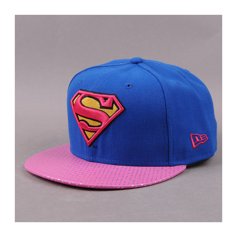 New Era Official Power Supergirl modrá / růžová