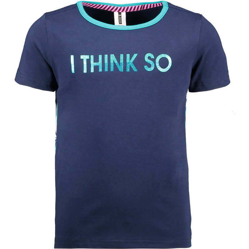 B-nosy Dívčí letní tričko Tropical tmavě modré