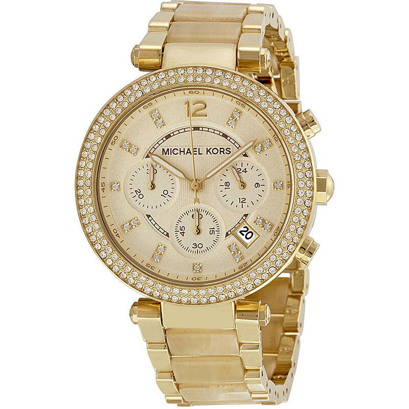 Zlaté luxusní hodinky Michael Kors MK5632