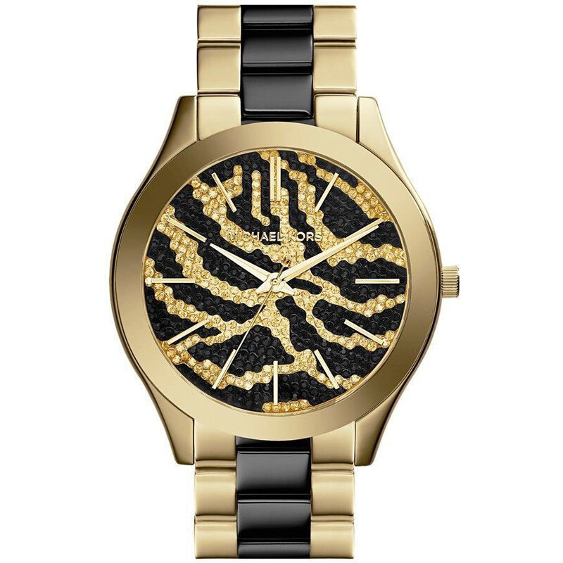 Zlato-černé hodinky Michael Kors MK3315
