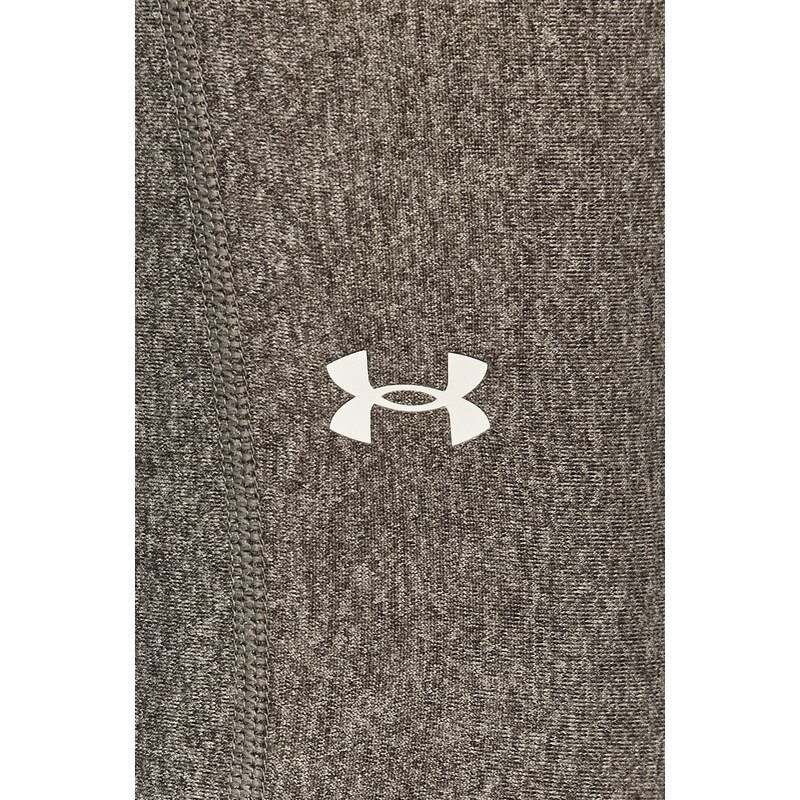 Tréninkové legíny Under Armour šedá barva, hladké, 1365335