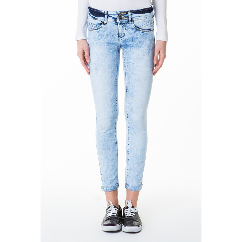 Tally Weijl Blue Light-Wash Skinny Jeans