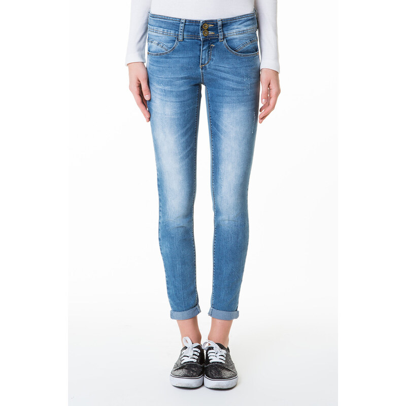 Tally Weijl Blue Midwash Skinny Jeans