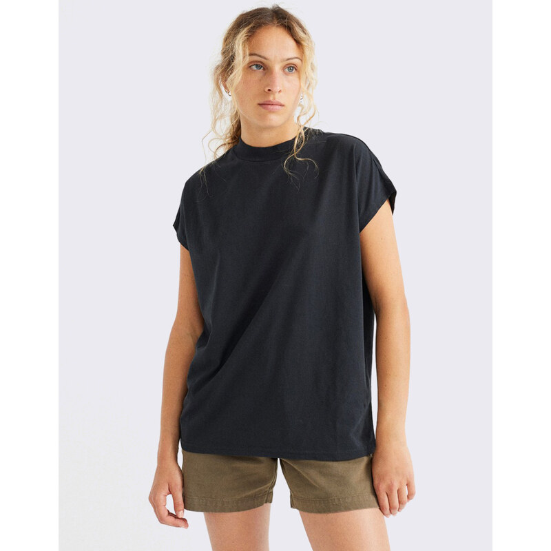 Thinking MU Basic Black Volta T-Shirt BLACK