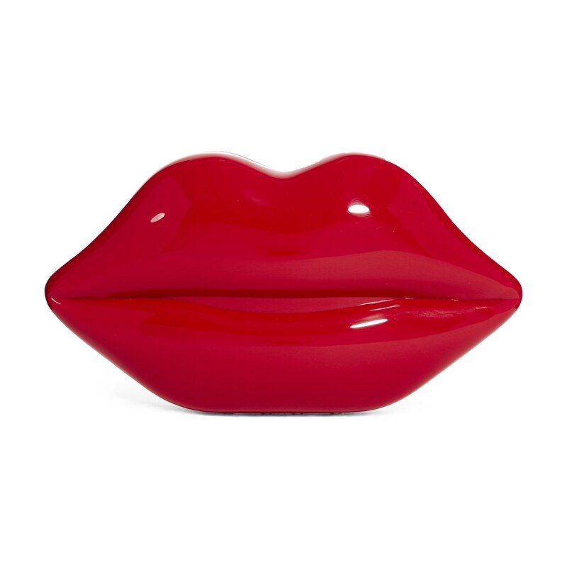Lulu Guinness Lulu Guiness Lips Clutch in Red