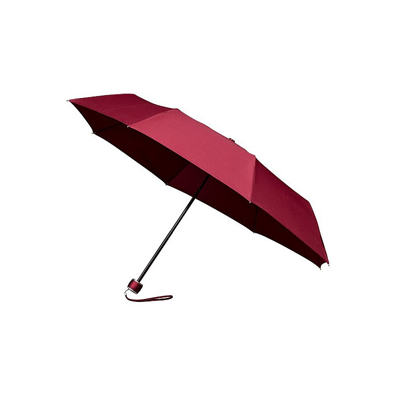miniMAX Dámský skládací deštník FASHION vínový