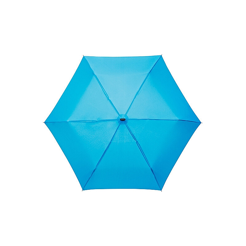 miniMAX Skládací deštník MALIBU azurově modrý