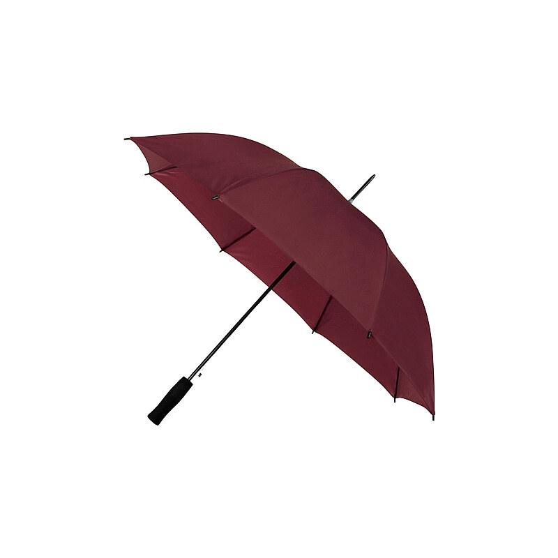 Impliva Dámský holový deštník STABIL vínový