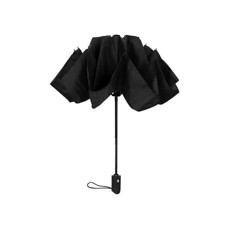 Fare LIBERTY Mini skládací obrácený deštník černý