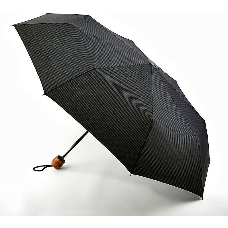 Fulton pánský skládací deštník Hackney 2 NAVY GINGHAM G868
