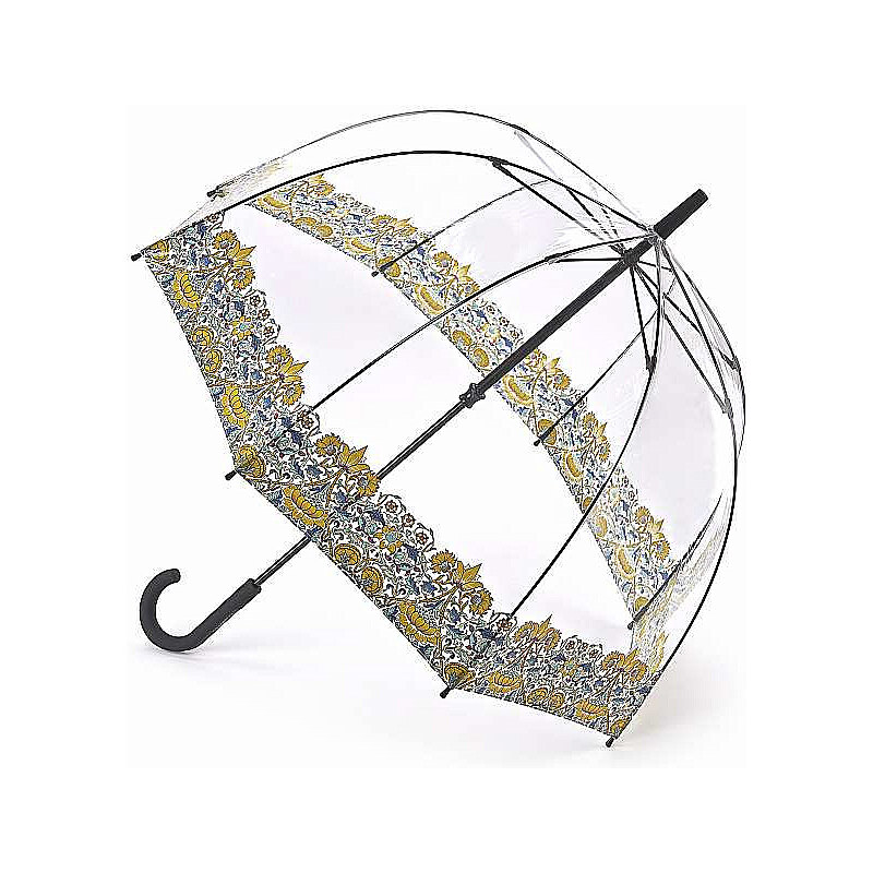 Fulton William Morris dámský průhledný holový deštník Birdcage 2 LODDEN L782