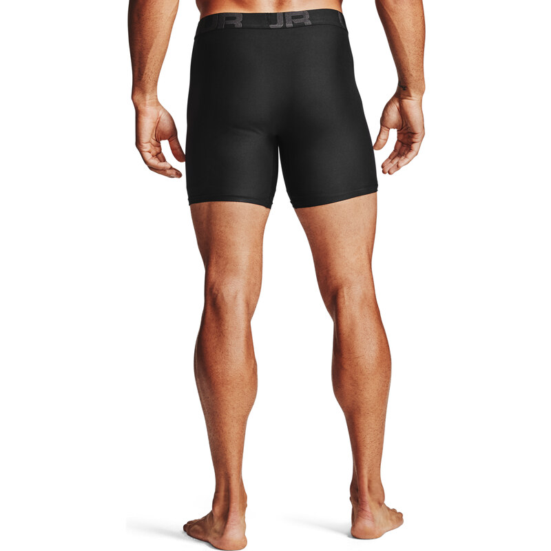 Boxerky Under Armour Tech 6In 2 Pack Black