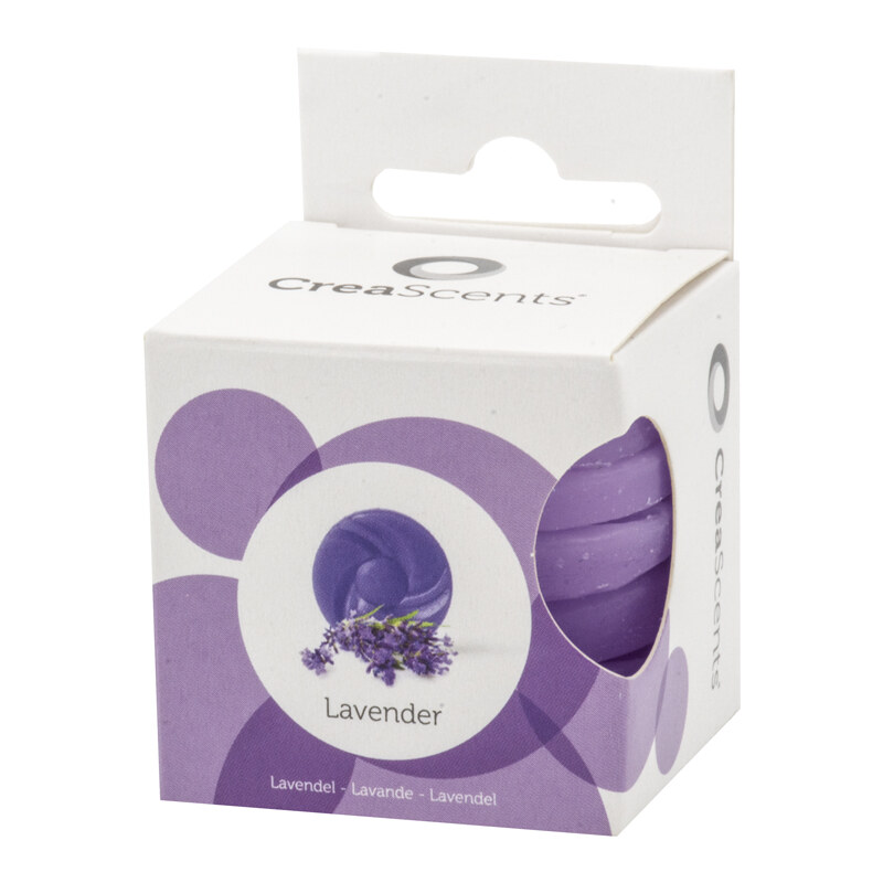 Scentchips Vonné vosky Lavender S-box 6 ks Creascents