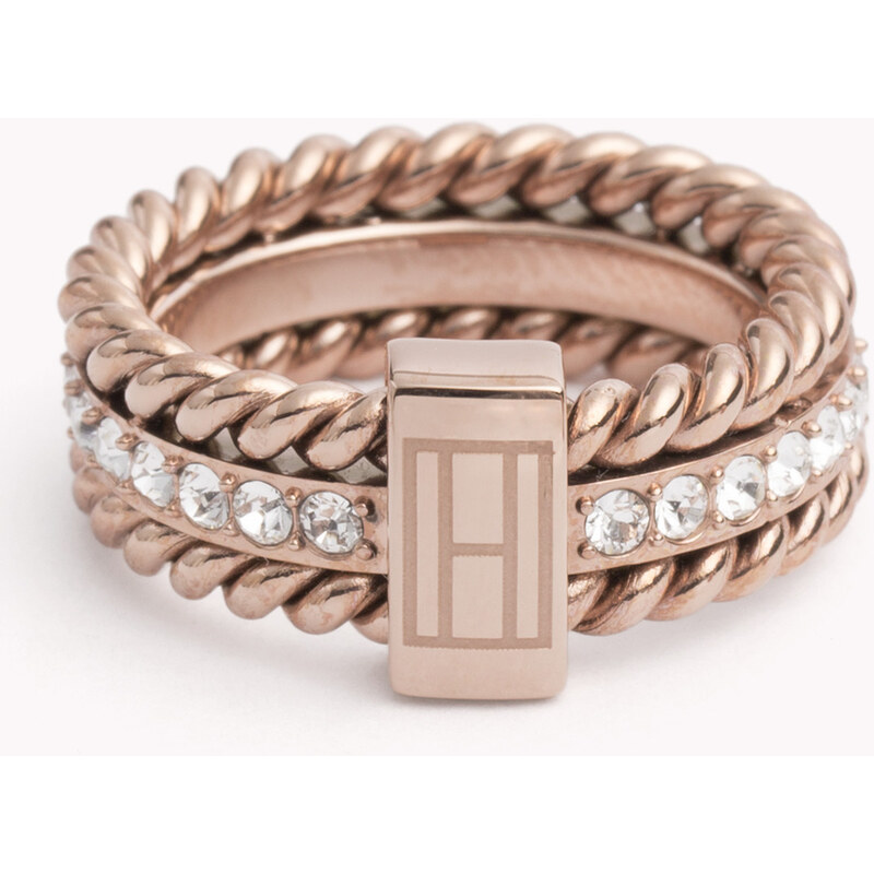 Tommy Hilfiger Rope And Stone Ring