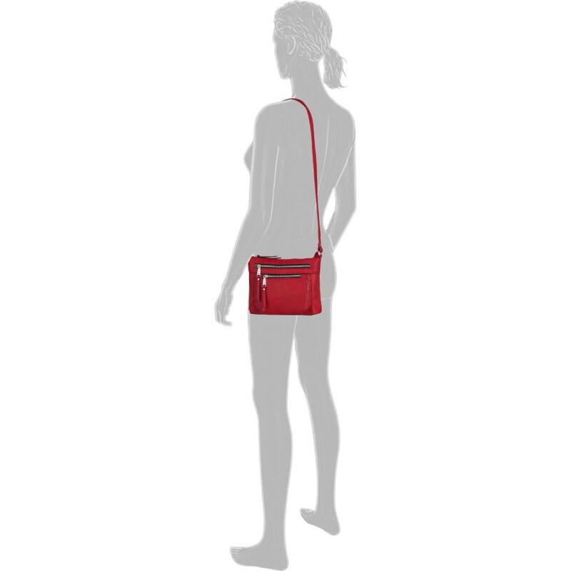 Gabor crossbody kabelka červená Tina