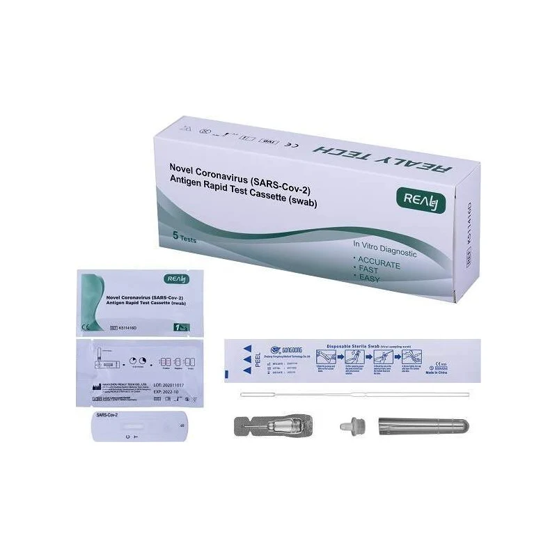 Realy Tech 1ks - REALY TECH rychlý antigenní test na Covid-19 - výtěr z krku ...