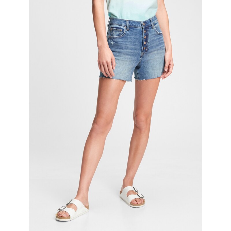 GAP Džínové kraťasy 4 inch hr med - unisex 107048605
