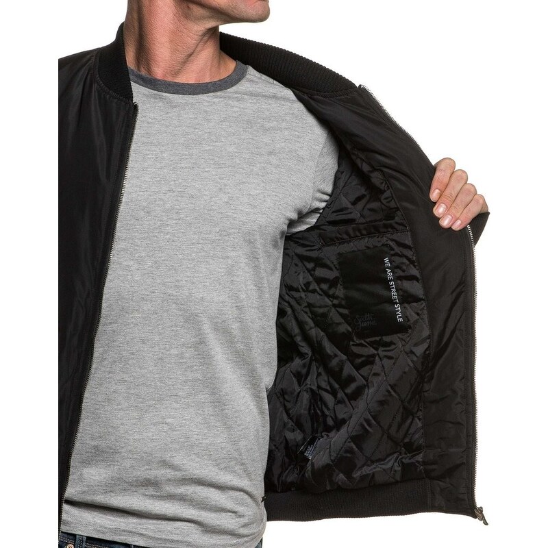 Sixth June Biker Bomber Black