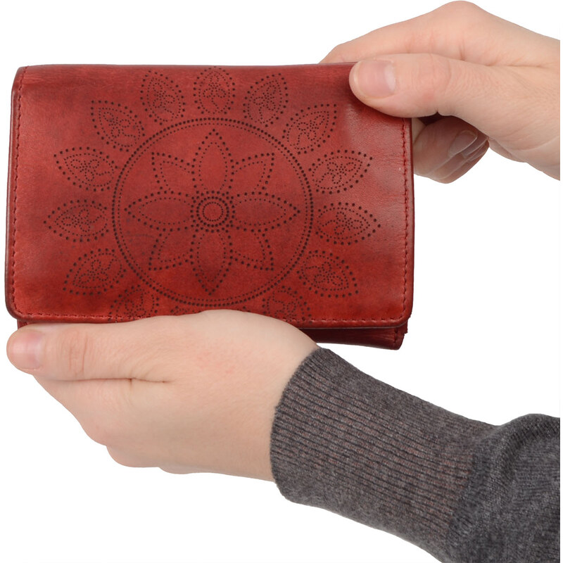 Dámská kožená peněženka Noelia Bolger červená 5118 NB CV