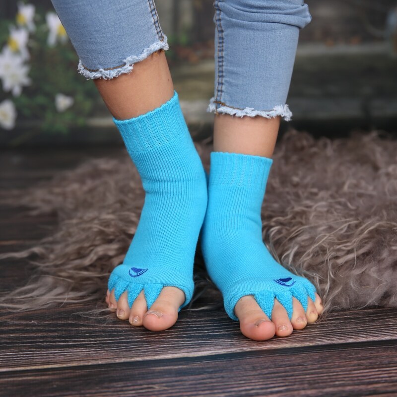 HAPPY FEET HF04S Adjustační ponožky BLUE vel.S (do vel.38)