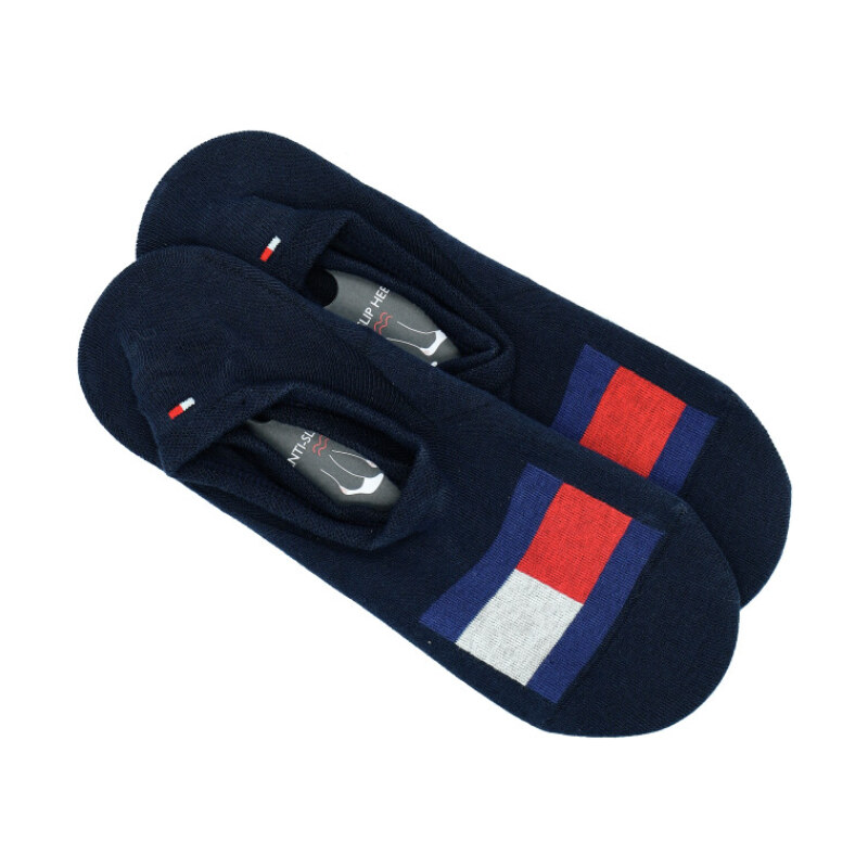 Tommy Hilfiger pánské tmavě modré ponožky 2 pack