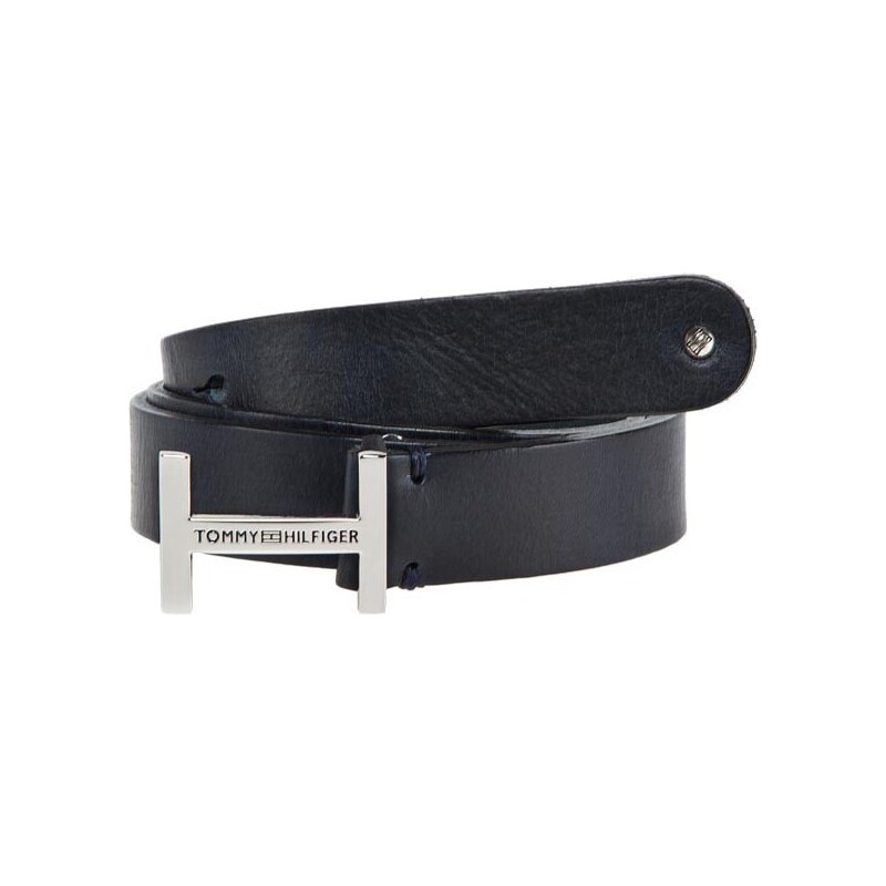 Dámský pásek TOMMY HILFIGER - Classic H Belt Slim BM56919446 475 85CM