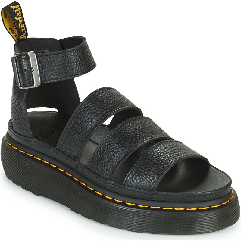 Dr. Martens Sandály bez podpatku CLARISSA II QUAD BLACK MILLED