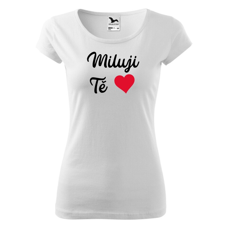 Fenomeno Dámské tričko Miluji tě 57935076