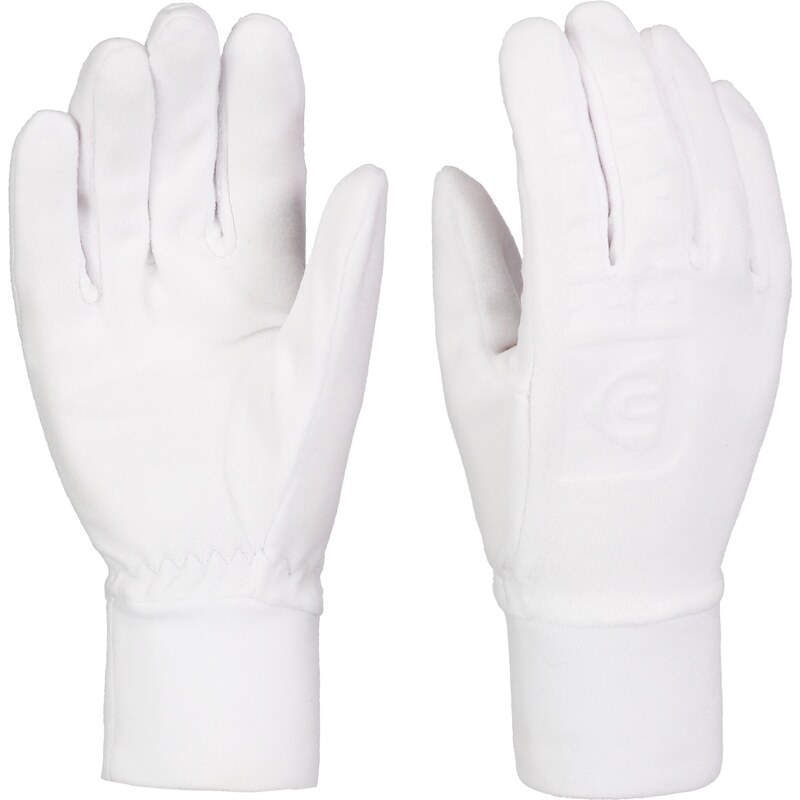Nordblanc Bílé dámské fleecové rukavice NECESSARY