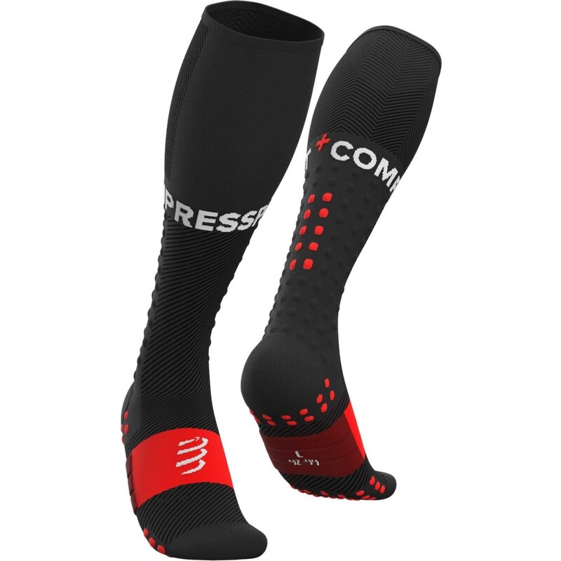 Kompresní podkolenky Compressport FULL SOCKS RUN - BLACK