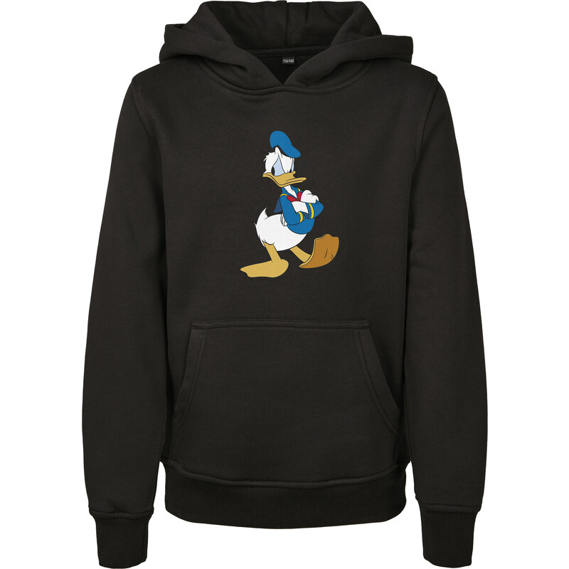 Mister Tee Dětská kačer Donald Pose Hoody černá