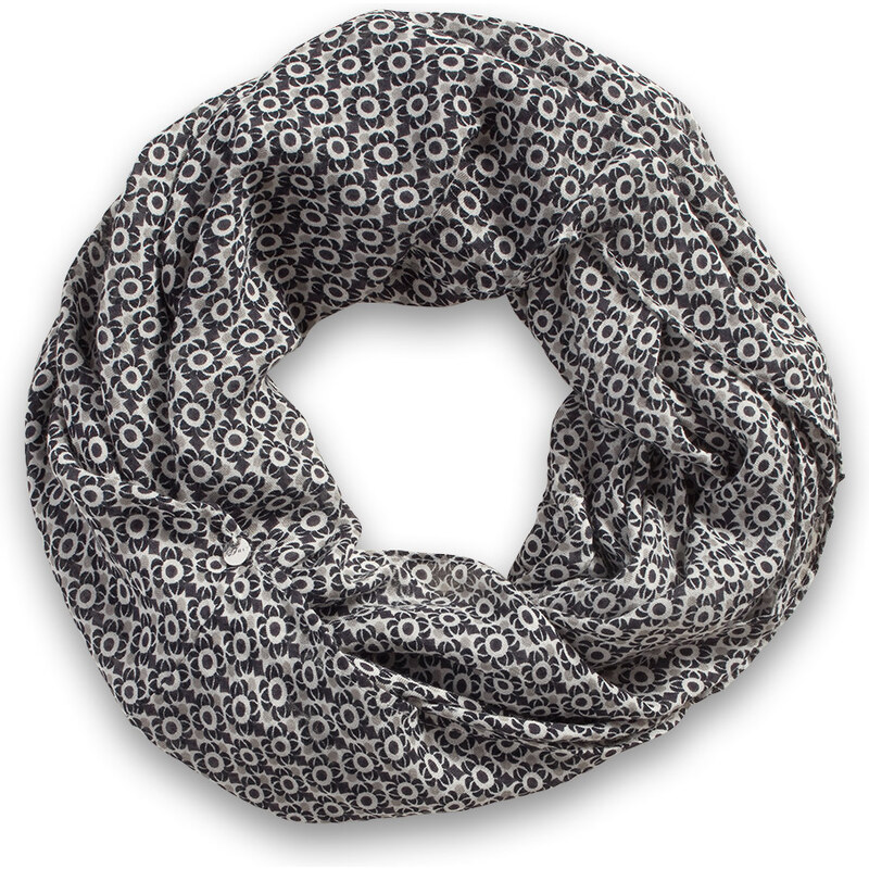 Esprit snood with an ornamental print