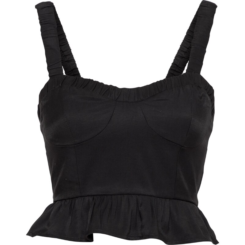 Fashion Union Top JEN černá