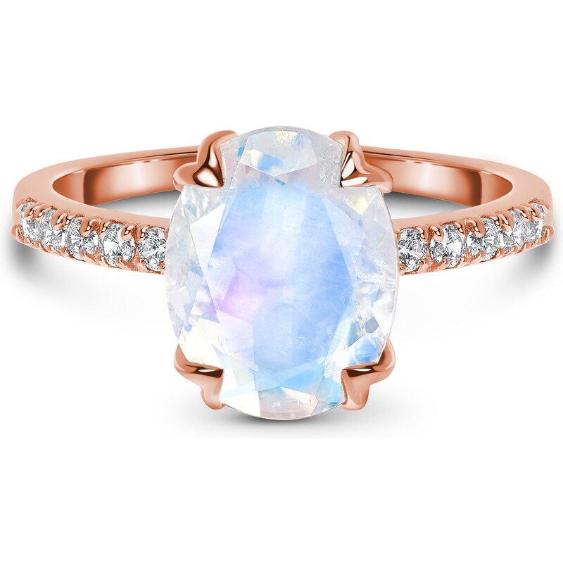 ELENYS Emporial prsten 14k zlato Vermeil GU-DR10789R-ROSEGOLD