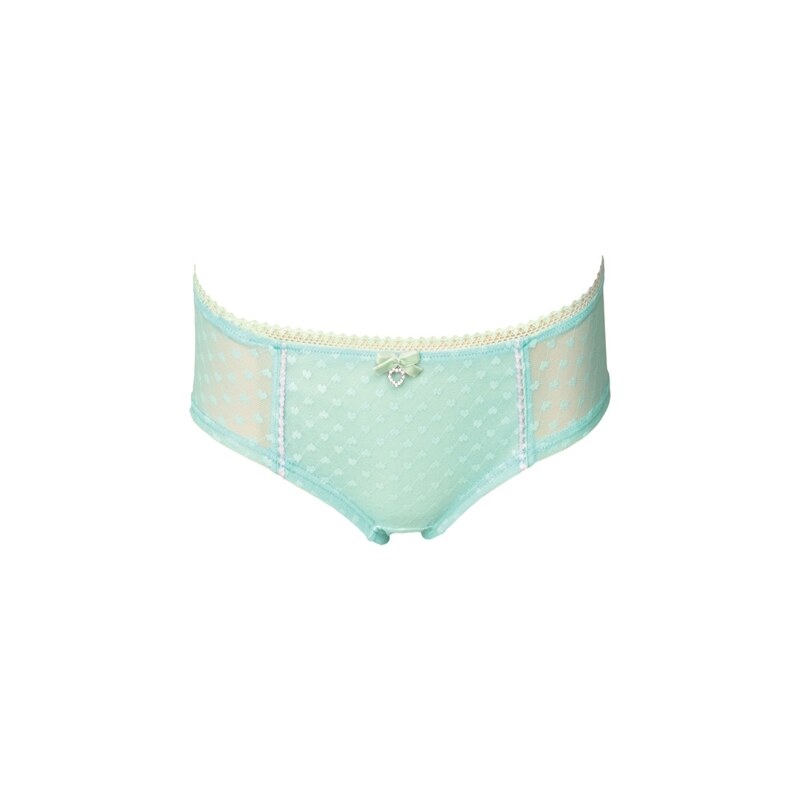 CHIC by CHANGE Bokové kalhotky CHIC Simone Mint Hipster Low zelené