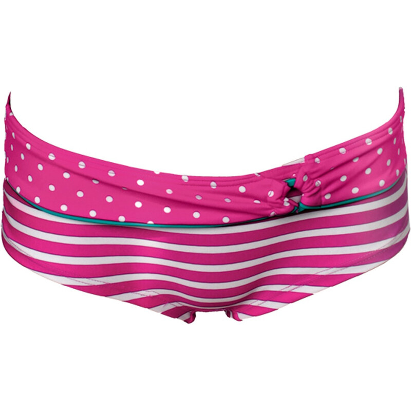 CHIC by CHANGE Dvojdílné plavky CHIC Dots&Stripes Pink - spodní díl hipster