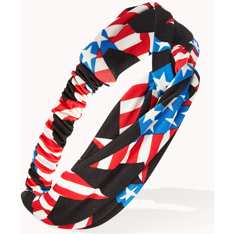 Forever 21 Patriotic Knotted Headwrap